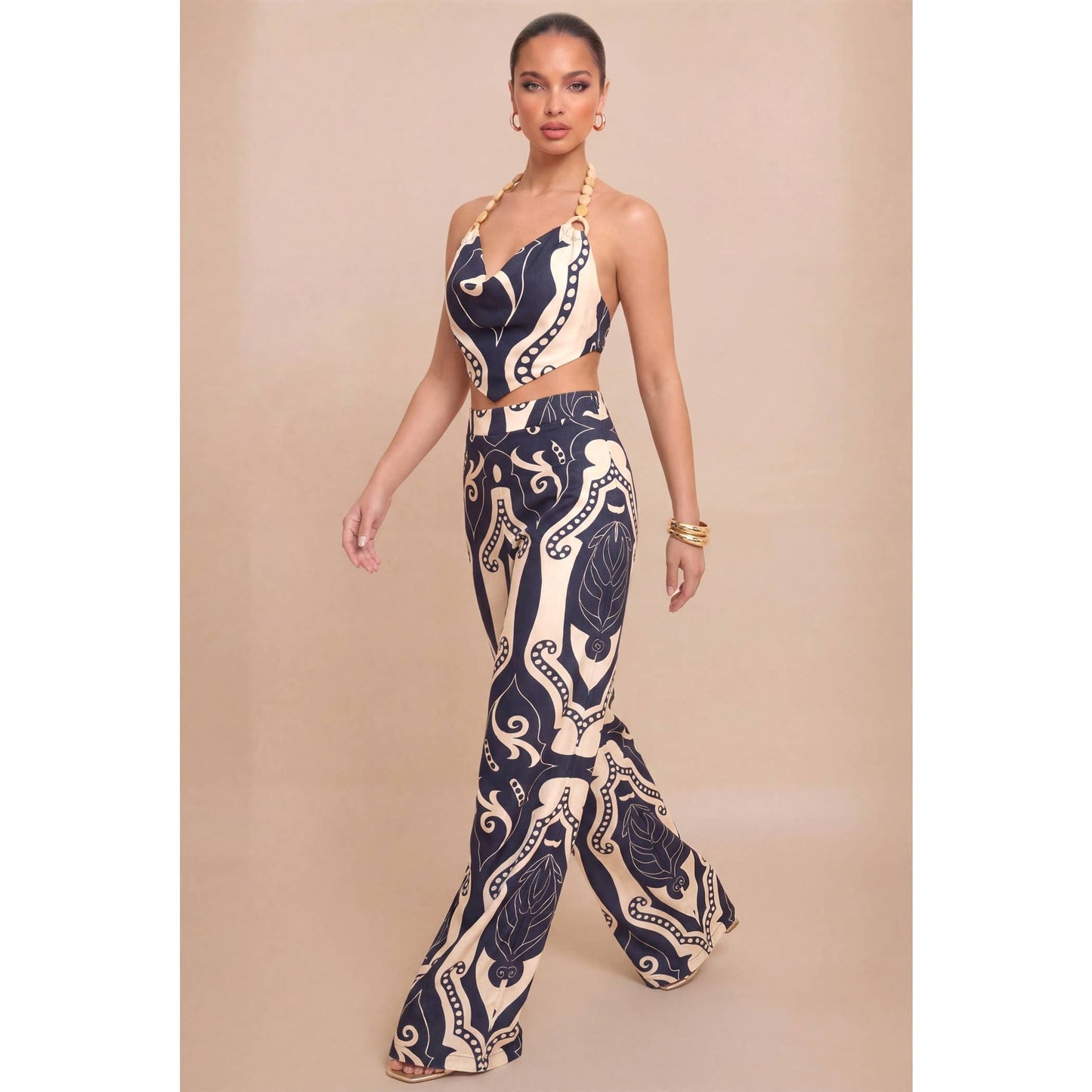 MADRID BEADED PANT SET