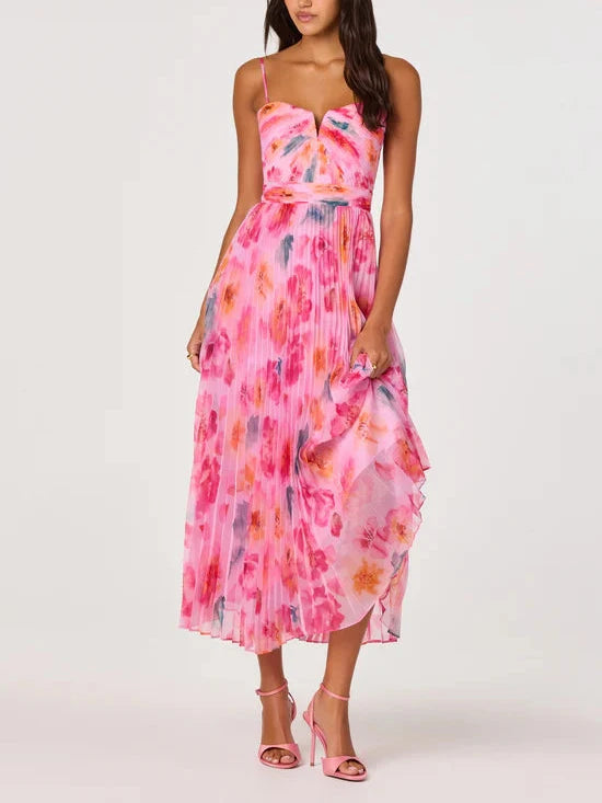 Bailey Floral Pleated Dress