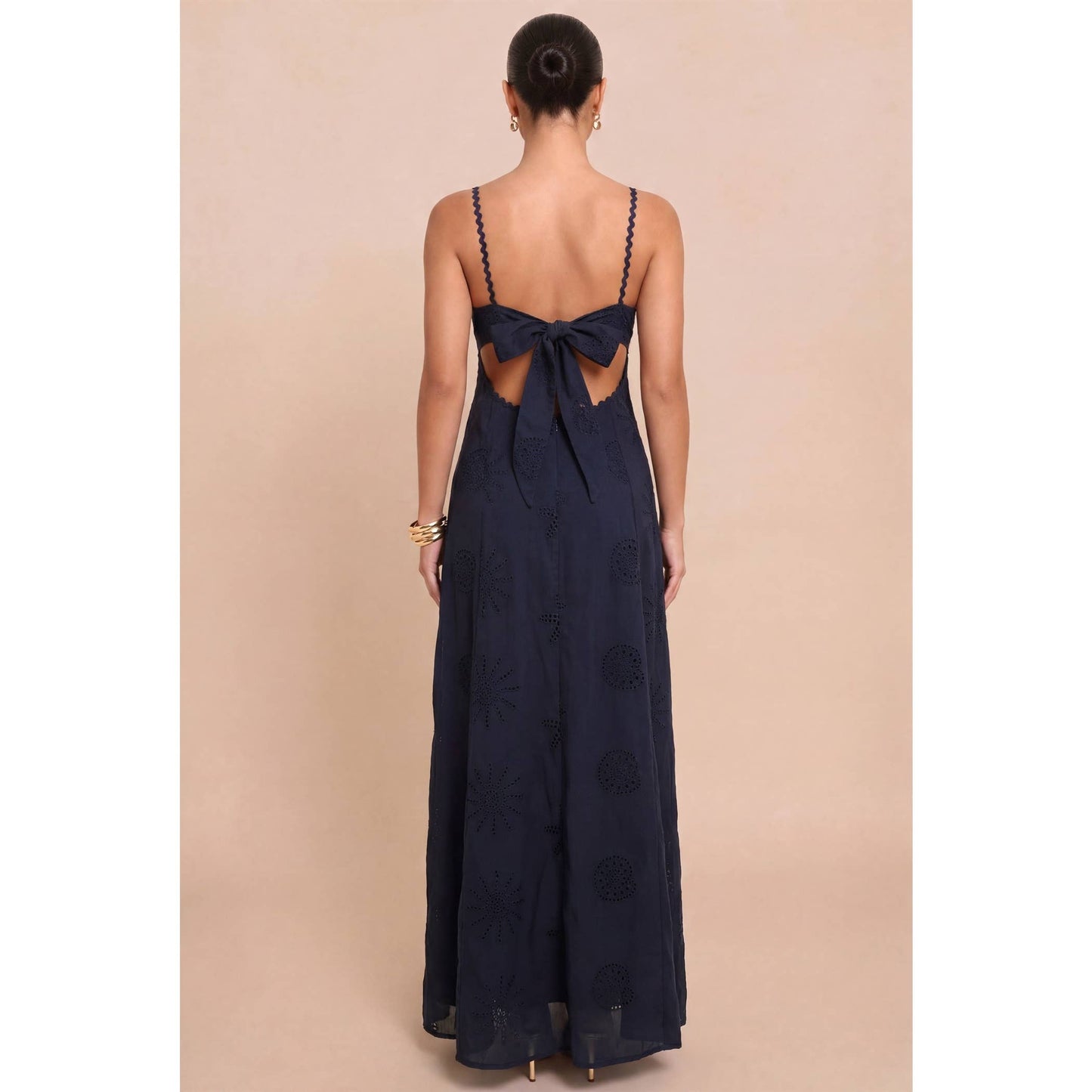 ELANA EYELET MAXI DRESS