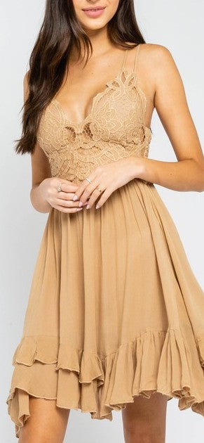 Karly Khaki Mini