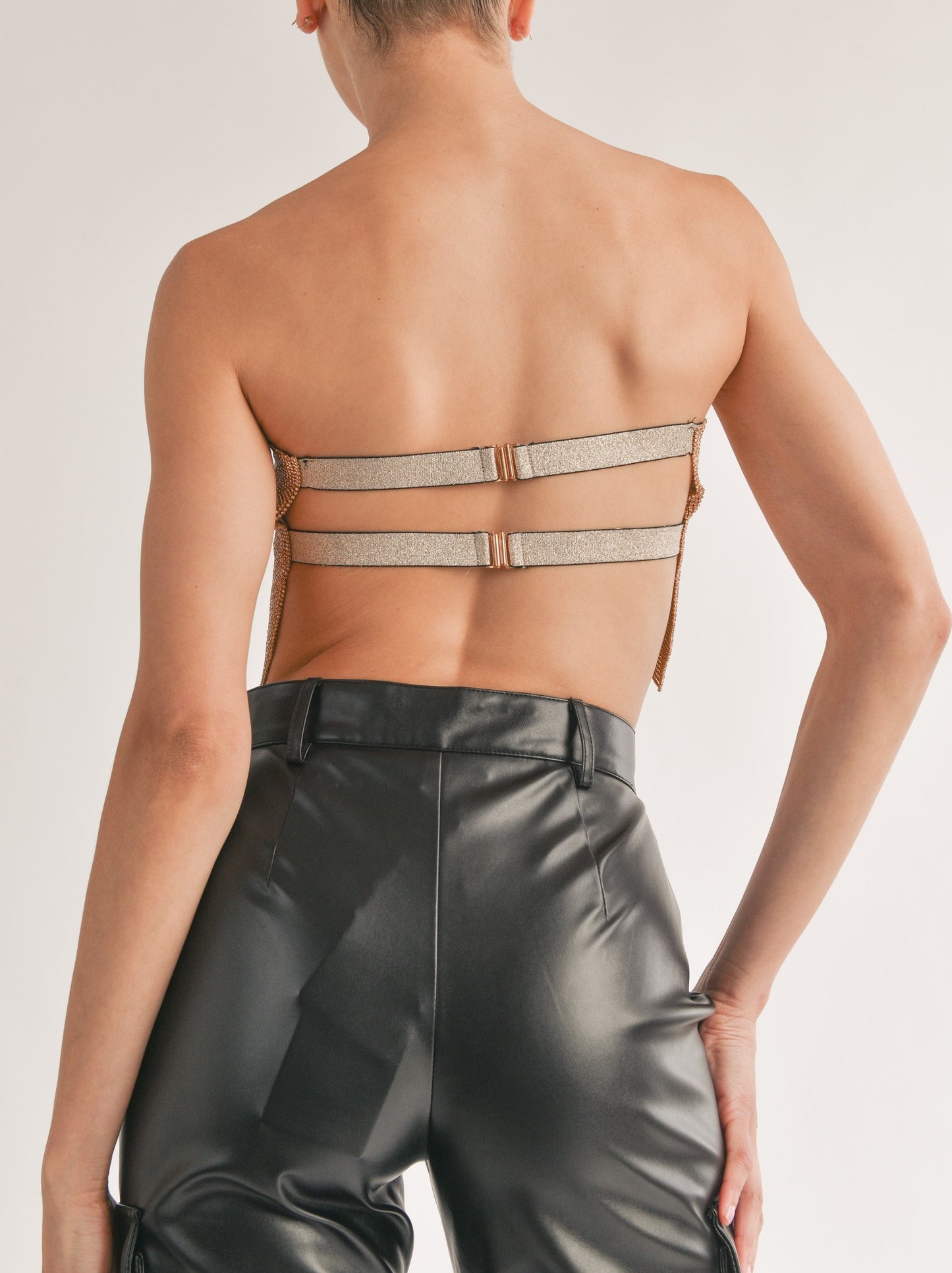 Goldie Rhinestone Top