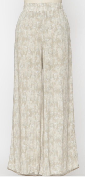 Natural Blue Flare Fit Pants
