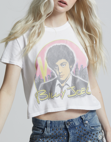Still Rock 'N' Roll Crop Top