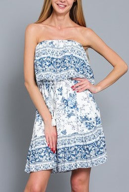 Santorini Tube Dress