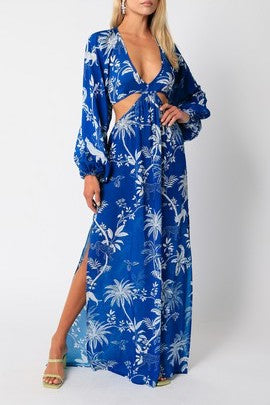 Palm Cutout Maxi