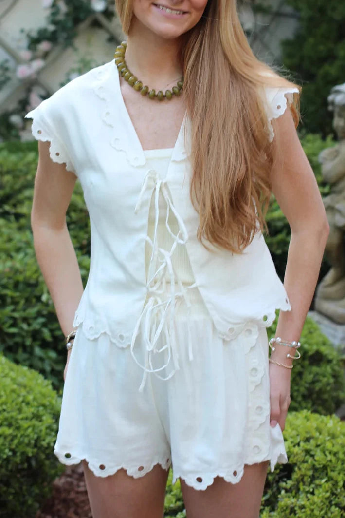 Sabrina Scalloped set