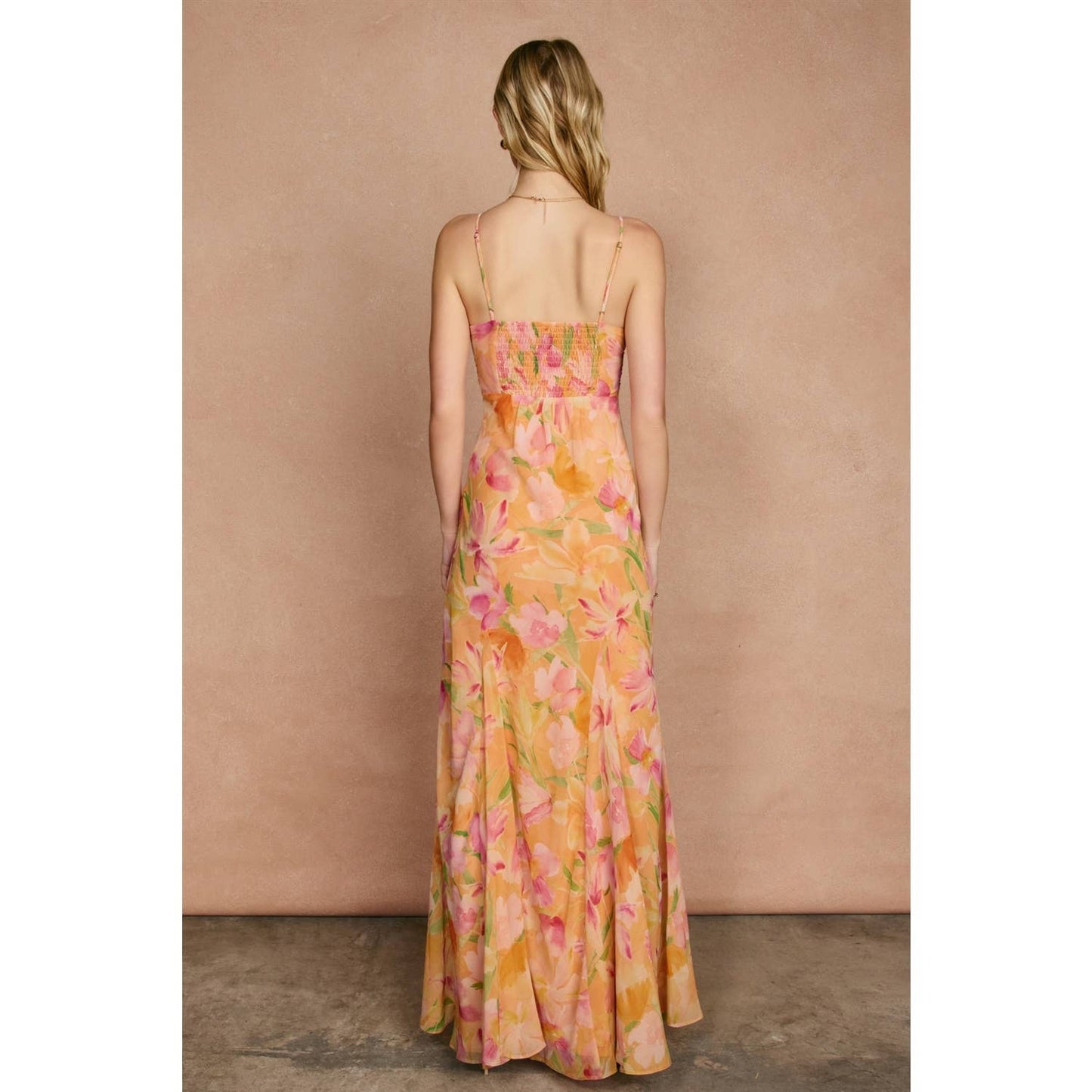 Island Blossom Maxi Dress