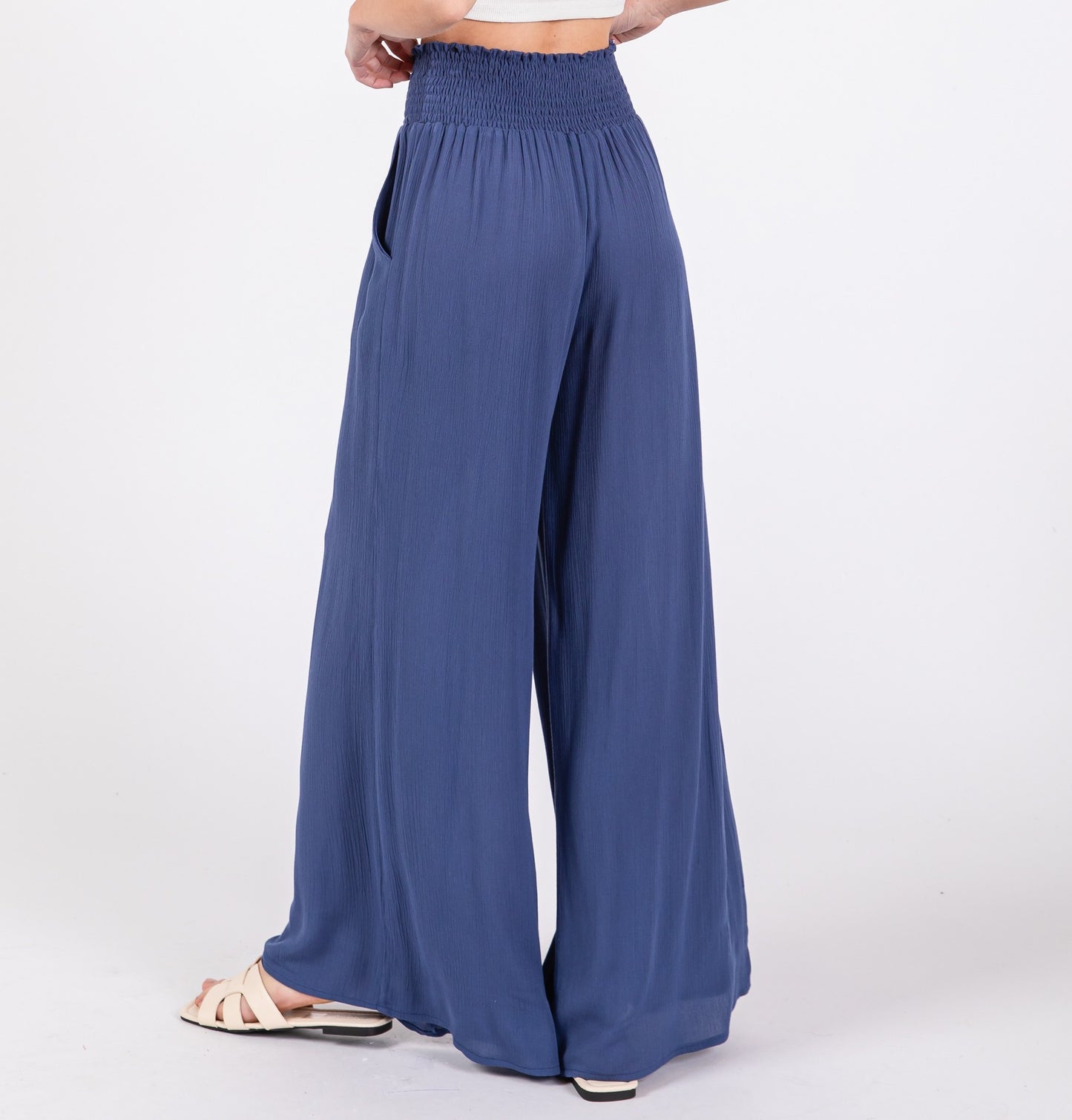 Wide Smock Pants