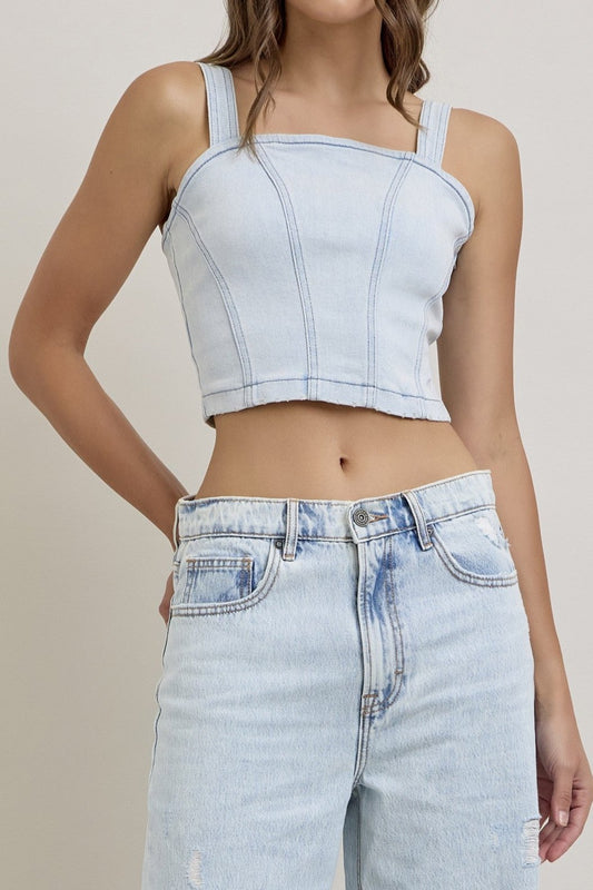 Dolly Denim Top