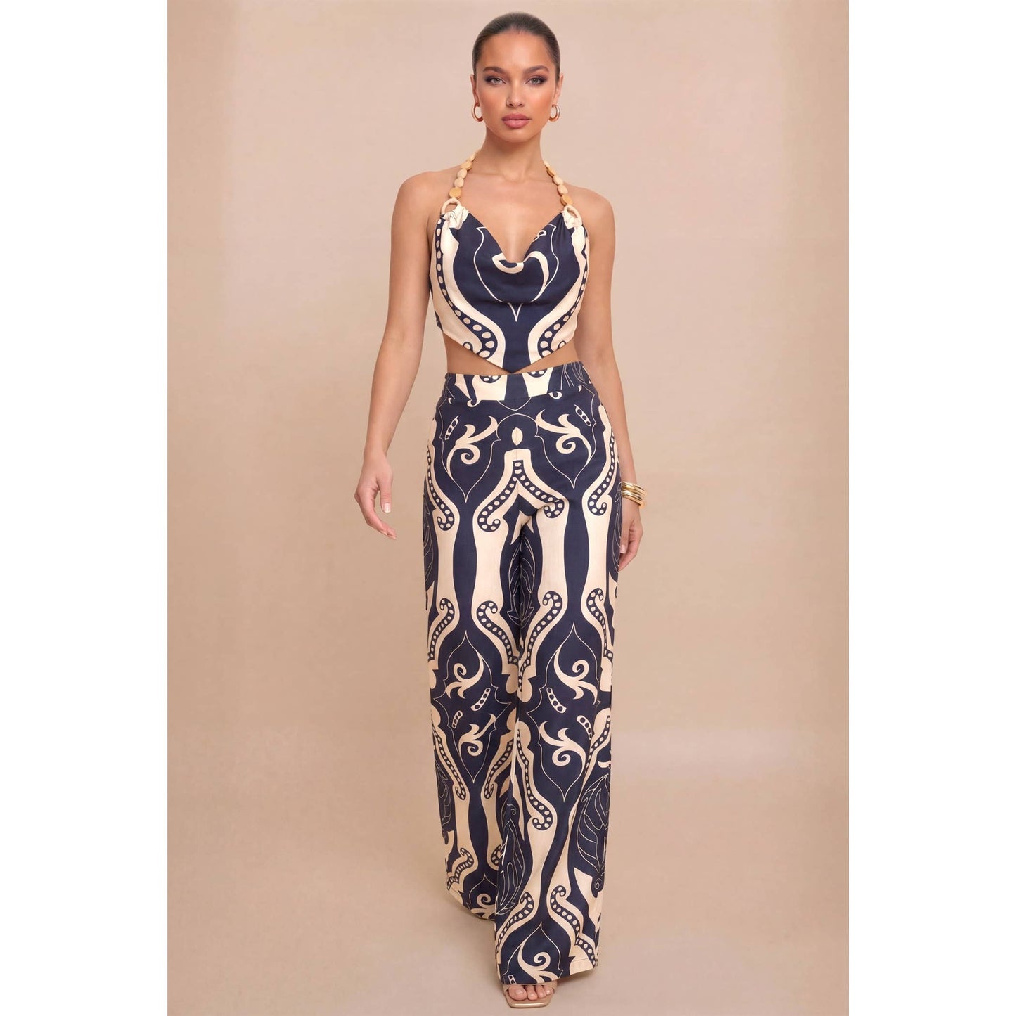 MADRID BEADED PANT SET
