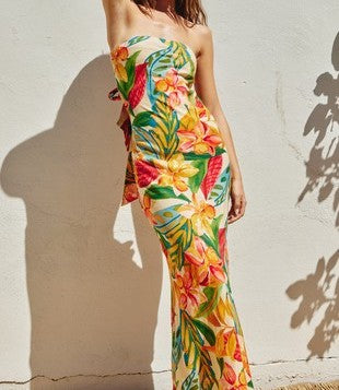 Superbloom Tropical Strapless