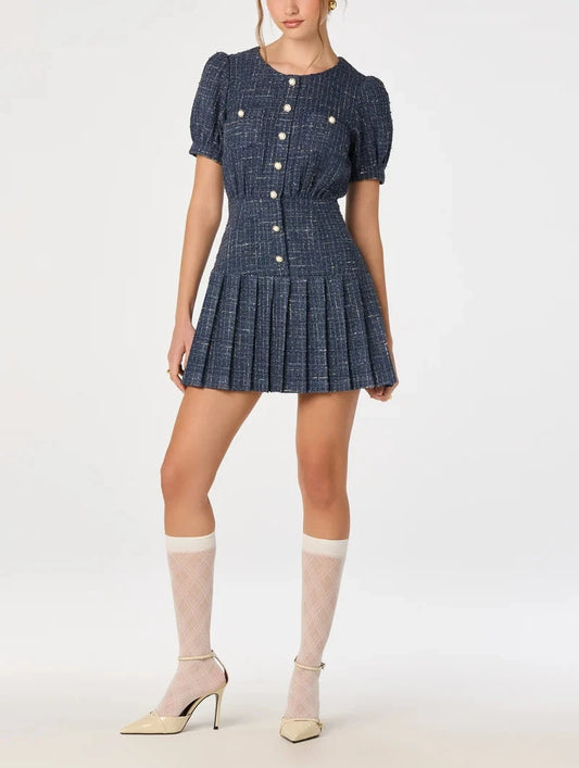 Bree Tweed Mini Dress