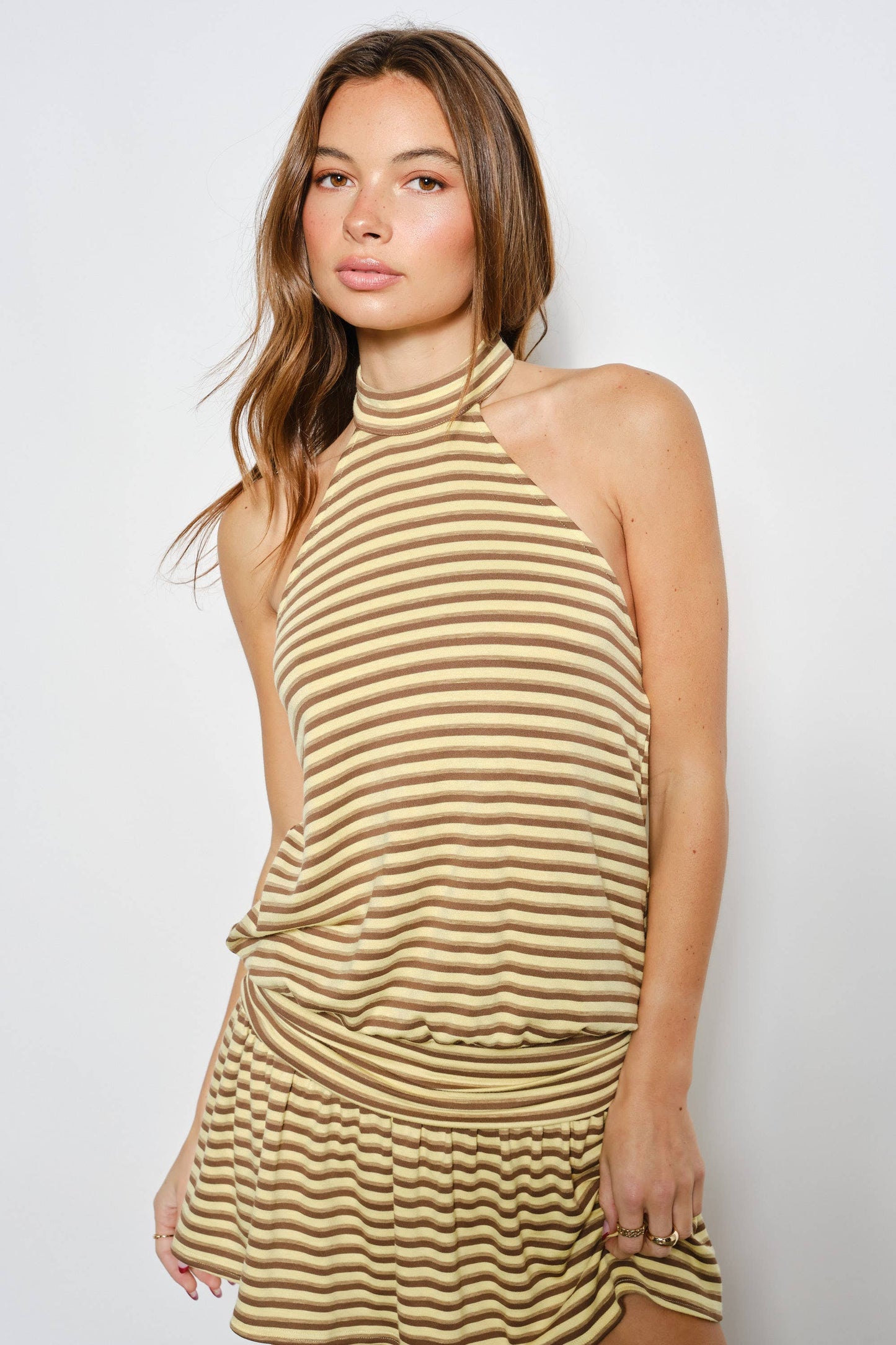 INDIGO MINI DRESS