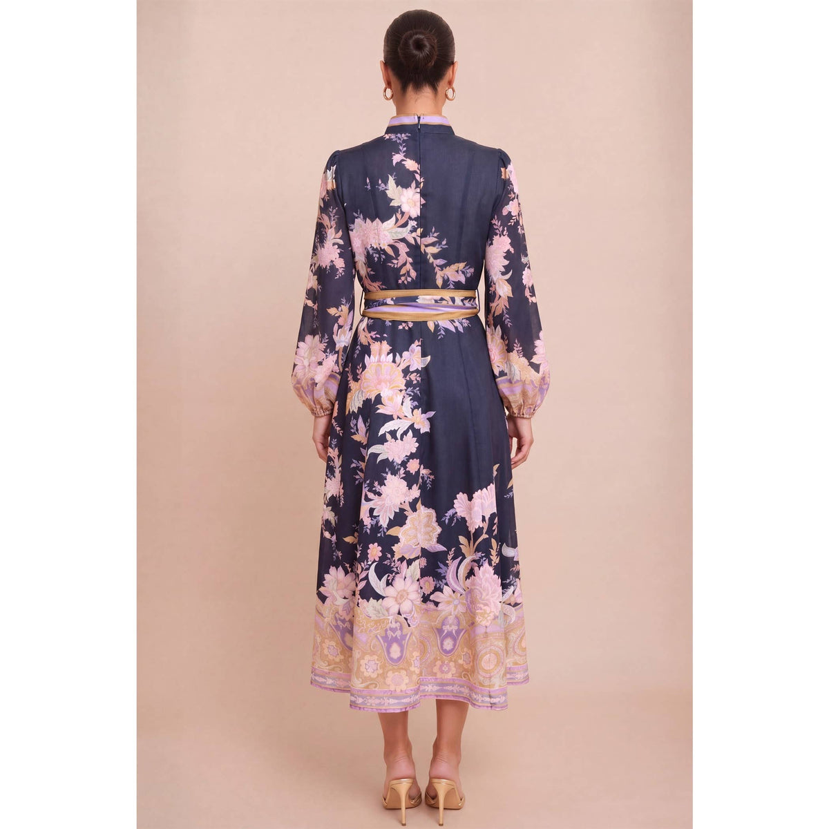 PAISLEY AFFAIR MIDI DRESS