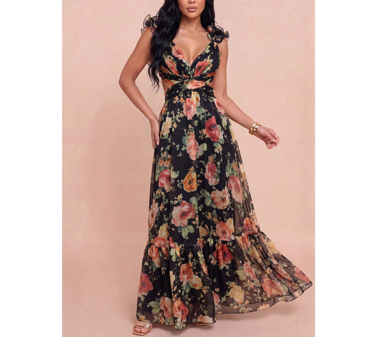 Francesa Floral Maxi