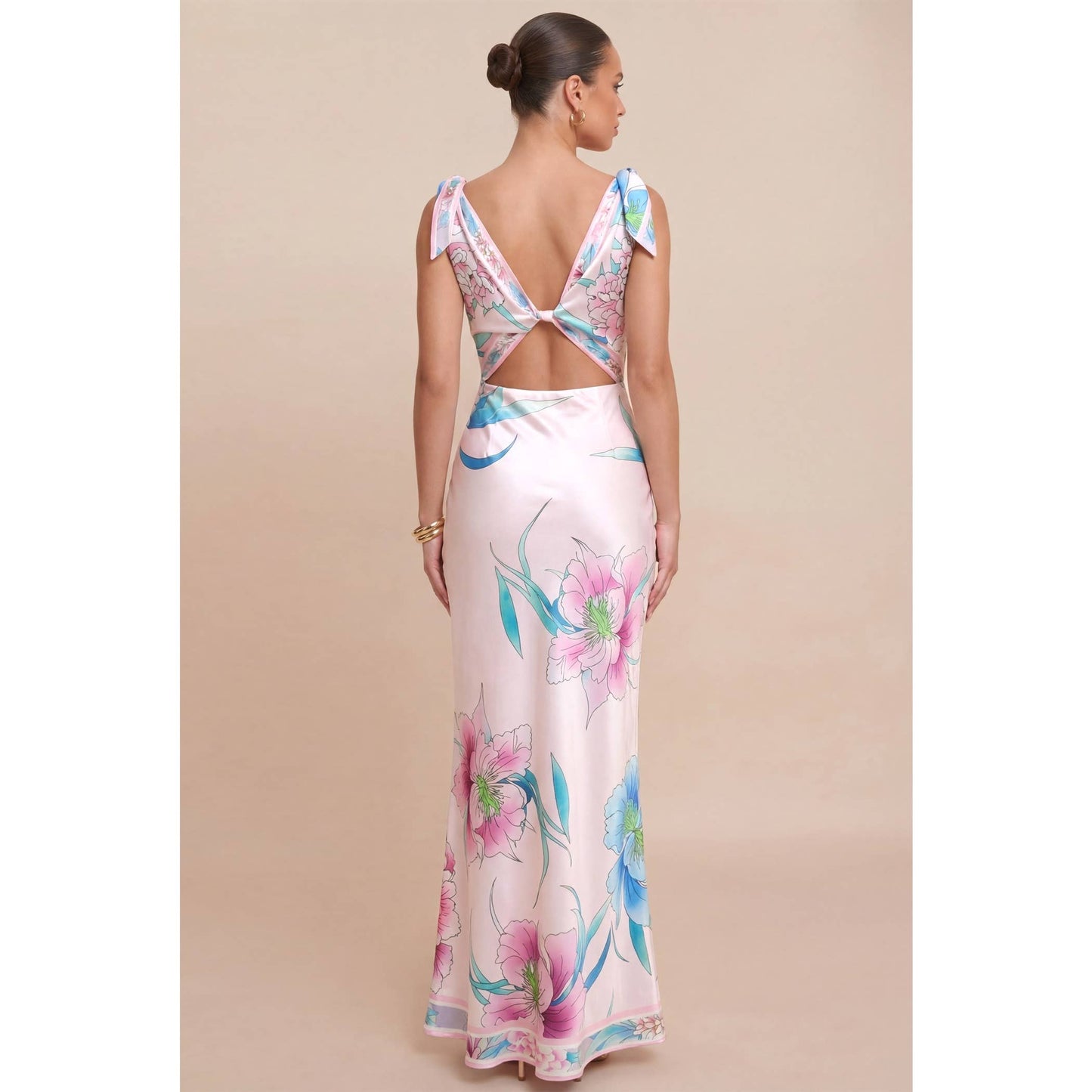 ISLAND OASIS KNOT MAXI DRESS